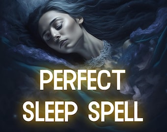 sleep spell I Powerful Sleep Spell, Deep Relaxing Sleep, Immediate Support - Amazing Sleep Spell - Get A Peaceful Night's Rest