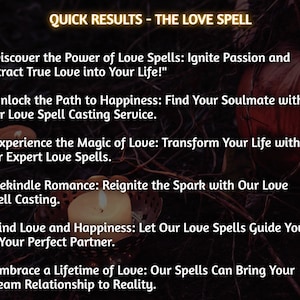 Obsession Spell Cast by MysticMarie I For Attracting Genuine Affection and Creating a Love Connection I Same-Day Casting
