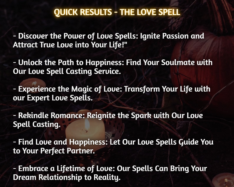 Obsession Spell Cast by MysticMarie I For Attracting Genuine Affection and Creating a Love Connection I Same-Day Casting