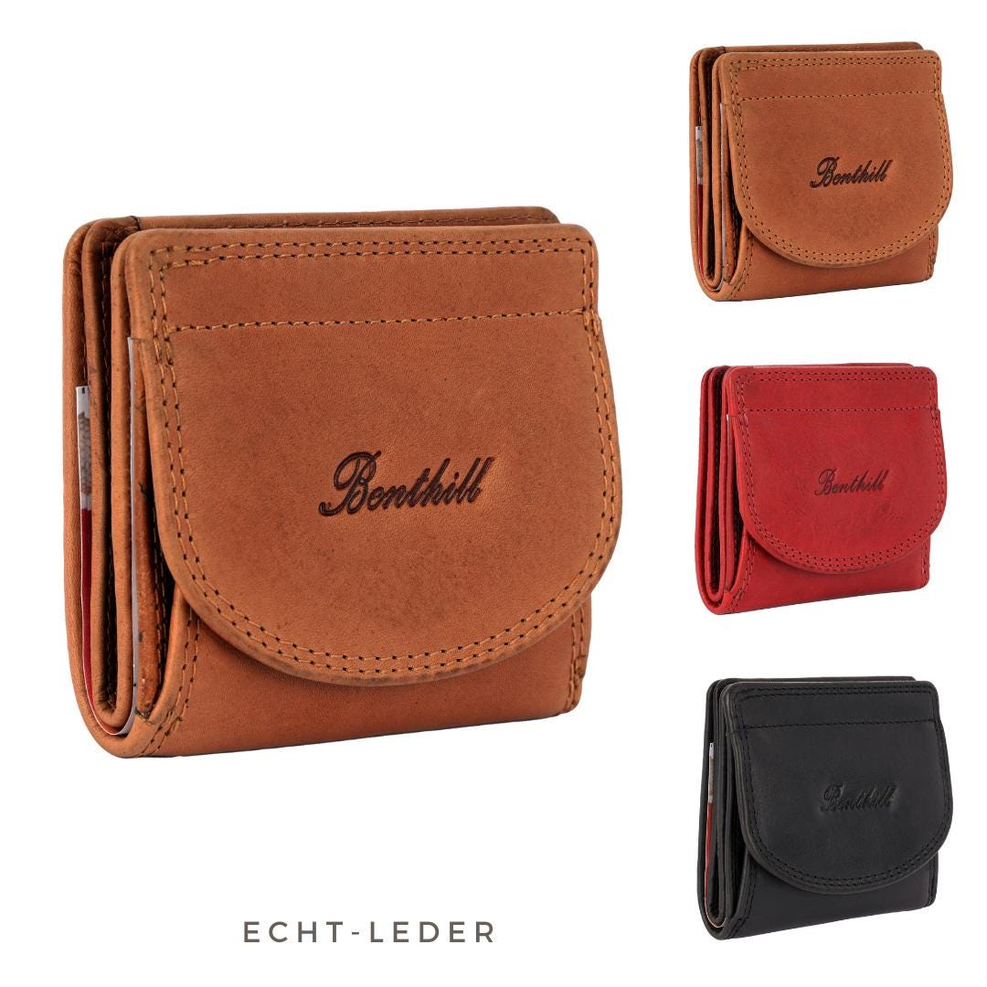 4 Mini-Geldbeutel Mit Schnappverschluss – Wasserdichtes PU-Leder, 11,9 X 10,9 Cm, Für Kosmetik & Kleingeld
