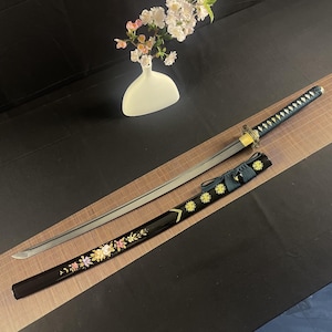 Handmade 1060 High Carbon Steel Samurai Sword Japanese Samurai Sword High Quality Japanese Samurai Sword