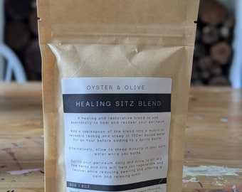 Postpartum Bath Blend Herbal Sitz Bath for Soothing Relief After Birth ...