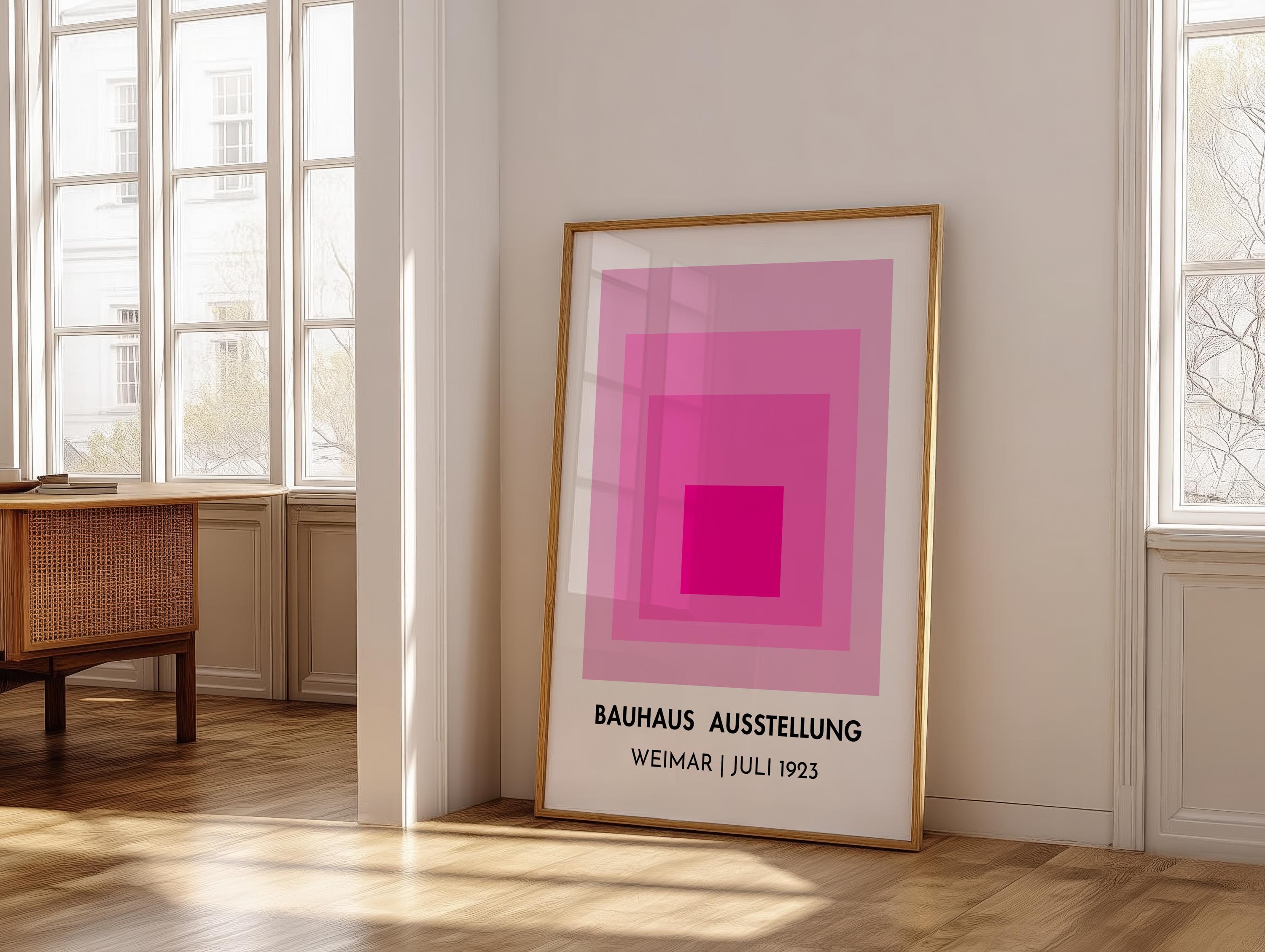 Affiche de l'exposition Bauhaus par Herbert Bayer (1923) • Impression d'art moderniste de Weimar - Canada