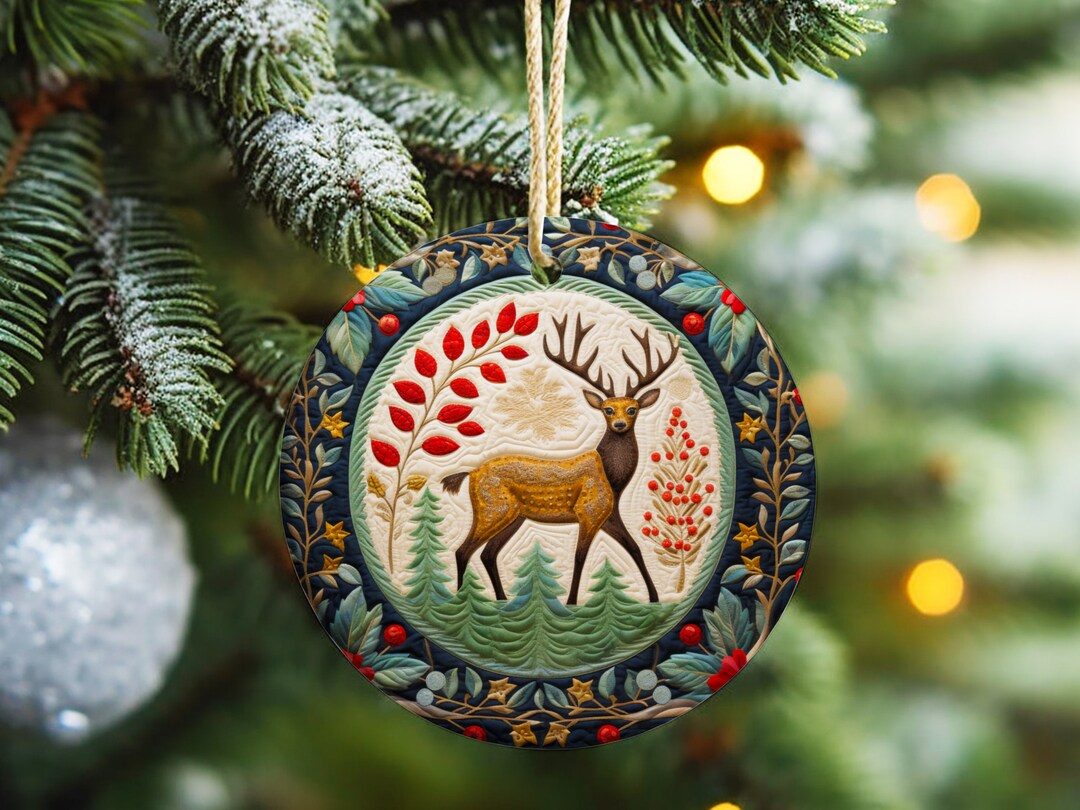 3D Christmas Sublimation Ornaments Designs Download Etsy