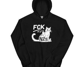 FCK NZS Statement Mit Stolzer Katze