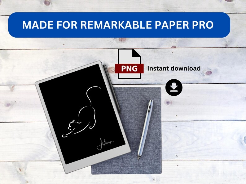 Sleep Screen for Remarkable Paper Pro Remarkable 2 Dog Sleeping cover