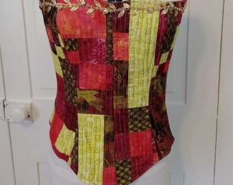 Quilted corset XL