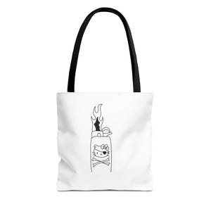Cute Cartoon Character Tote Bag, Fun and Whimsical Shopping Bag, Perfect for Gifts, Eco-Friendly, Pet Lover's Accessory, Everyday Use