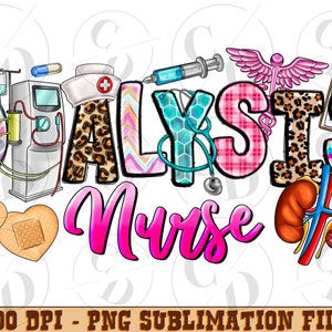 Dialysis Nurse png sublimation design download, Nurse png design, western Nurse png, Nurse life png, Nursing png, sublimate designs download