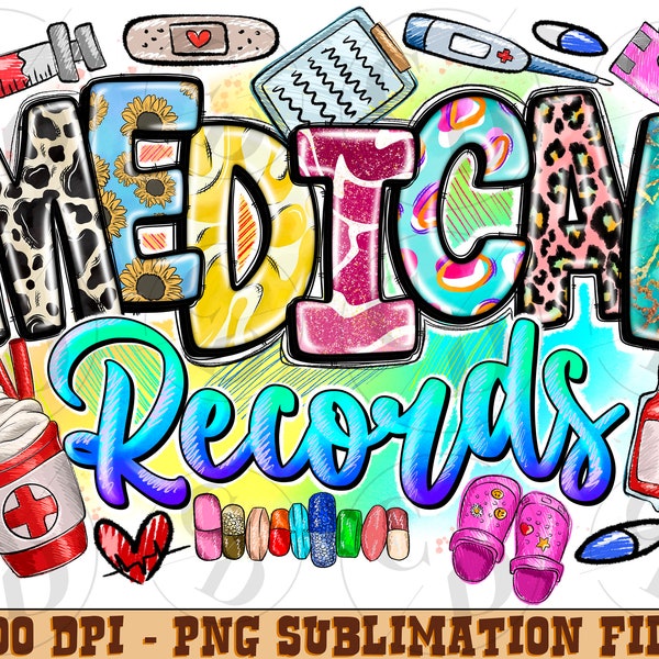 Medical records png sublimation design,Medical records Design,Nurse Life,Nurse,Medical,Design,Sublimation Download,Digital Downloads,Western