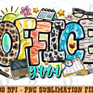 Office Guru PNG, Office Crew Design (Digital Download)