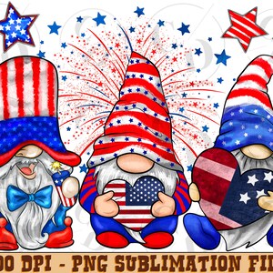 4th Of July Gnome Png, 4th Of July Png, American Gnome, Firework Png, Sublimation Designs, Gnome Png, Instant Download,Digital Download