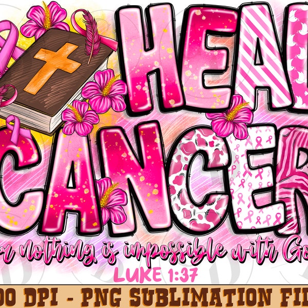 Heal Cancer for nothing is impossible with god png, Cancer Awareness png, Cancer ribbon png, wooden cross png, sublimate designs download