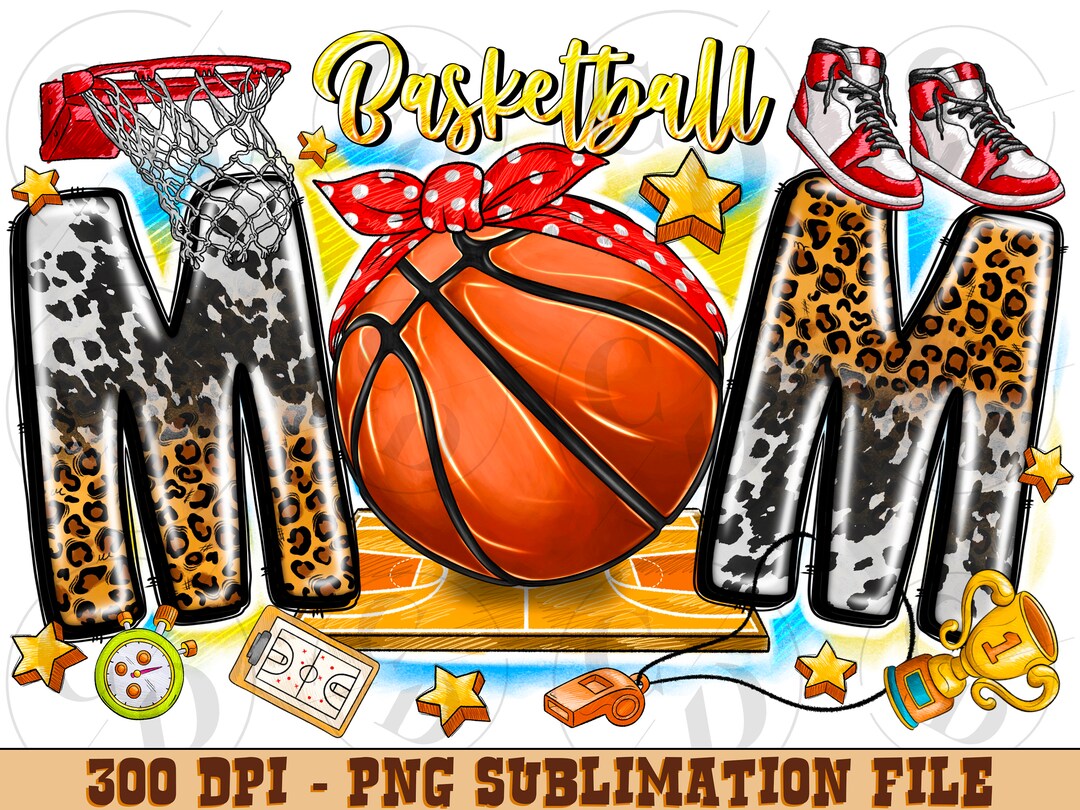 Basketball Mom, Basketball Clipart, Transparent PNG File for ...