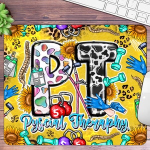 Pyscial Theraphy Png, Pyscial Nurse png, Calf Mouse Pad Png, Sublimation Design, Calf Png, Nurse Mouse Pad, Nurse Life, Nurse