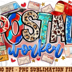 Postal Life Png, Western PNG, Western Design Png, postlal png, Postal worker png, Sublimation Design, Digital Download, postman