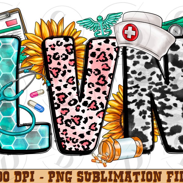 Licensed Vocational Nurse png sublimation design, LVN, Western, Nurse png, Nurse png design, Nurse life png, sublimate designs download