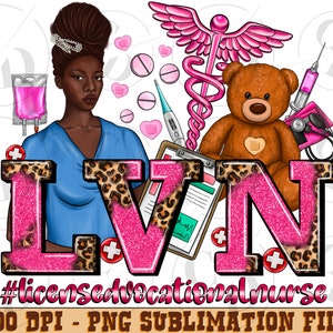 Licensed Vocational Nurse png sublimation design, LVN, Western, Nurse png, Nurse png design, Nurse life png, sublimate designs download