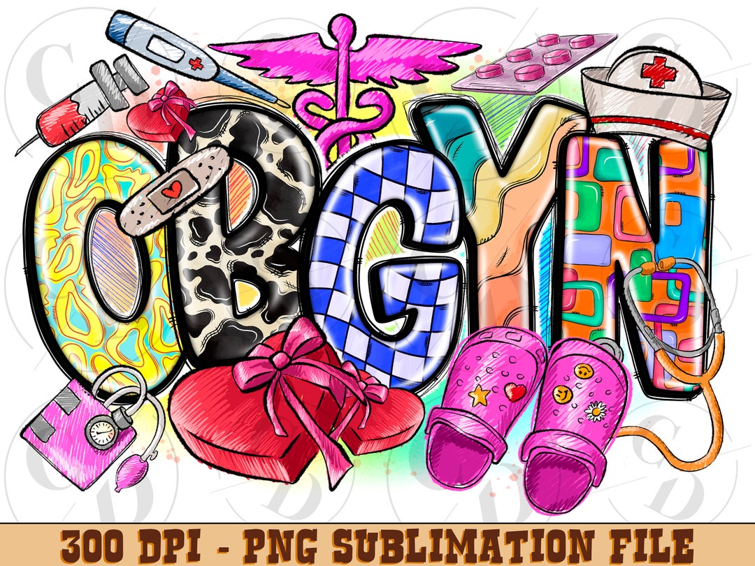 OBGYN Obstetrics and Gynecologist Png Png Sublimation Design Download ...