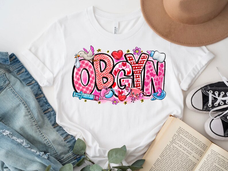 Valentine's Day OBGYN Sublimation Design (PNG) - Etsy