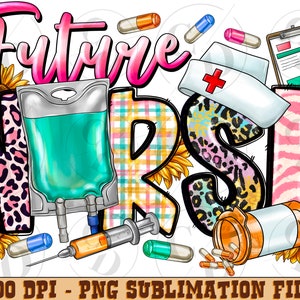 Western Future Nurse Png Sublimation Design, Leopard Cowhide Future Nurse Png, Nursing Student Png, Nurse Life Png, Digital Download