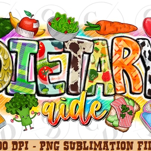 Dietary Aide  png sublimation design download,  Dietary Aide png, Dietitian png, Health Care png, sublimate designs download