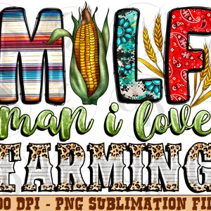 Man I Love Farming Png, Funny Farming Png, Fathers Day Png, Farm Design png, Rather Be Farming Png, Digital Download, Sublimation Design