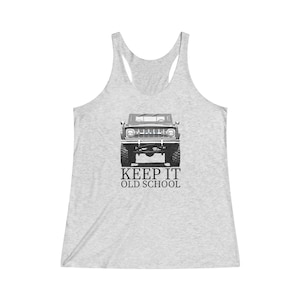 Ford Bronco-tanktop Bronco Racerback dames - Keep It Old School