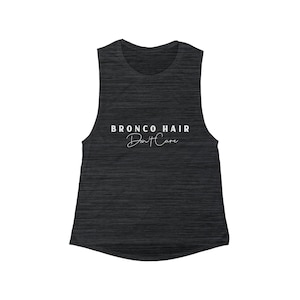 Canotta Ford Bronco da donna con scollo a V e muscolosità - Bronco Hair Don&#39;t Care
