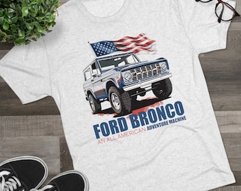 Ford Bronco Shirt, All American Adventure Machine