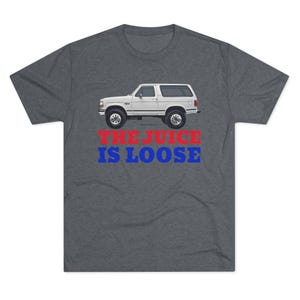 Buffalo Bills Shirt Ford Bronco - The Juice Is Loose image 4