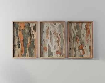 Vintage Eukalyptus Print Set: Australian Botanical Gallery Wandkunst (Digitaler Download)