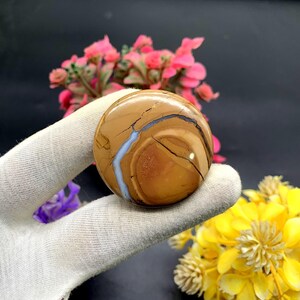 Bracciated Brown Jasper Gemstone, Jasper Round Shape Cabochon, Unique Bracciated Jasper Classic Gemstone, Semi Precious Stone, Gift For her