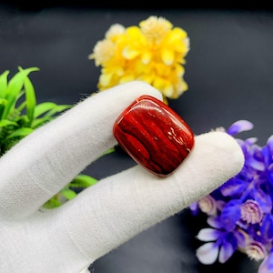 Natürliche Schlangenhaut Jaspis Edelstein, Kissen-Form Attraktiv machen Cabochon, Großhandelspreis Schmuckherstellung, handgemachter Stein, Geschenk für sie