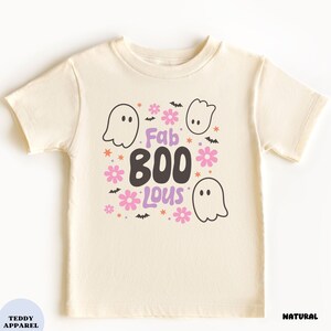 Fall Toddler Shirt, Cute Fall Girl Tee, Cute Ghost Toddler Tee, Gift for girl, Spooky Tee, Halloween Toddler Shirt, Fall Kids Shirt