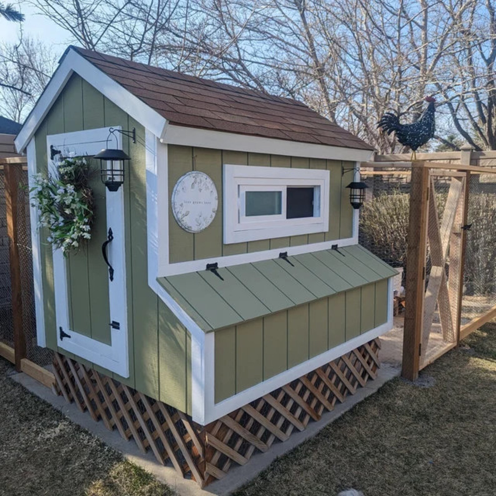 Modern Chicken Coop Plans Printable Digital Download Chicken Etsy