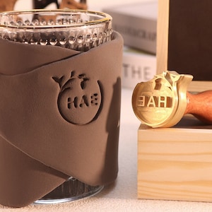 Benutzerdefinierte Keramik Stempel, personalisierte Keramik Stempel, 12mm dicker Messing Keramik Stempel, Ton Signatur, personalisierte Stempel, Geburtstagsgeschenk für ihn