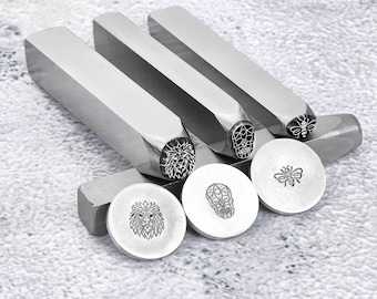 Individuelle Metall-Stempel Für Schmiede - Benutzerdefinierte Marken Für Schmuck & Leder