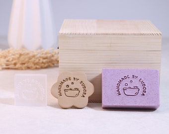 Personalized Clay Stamp, Custom Pottery Stamp, Ceramics Stamp, Acrylic Stamp For Pottery, Pottery Tools, Christmas Gift For Him