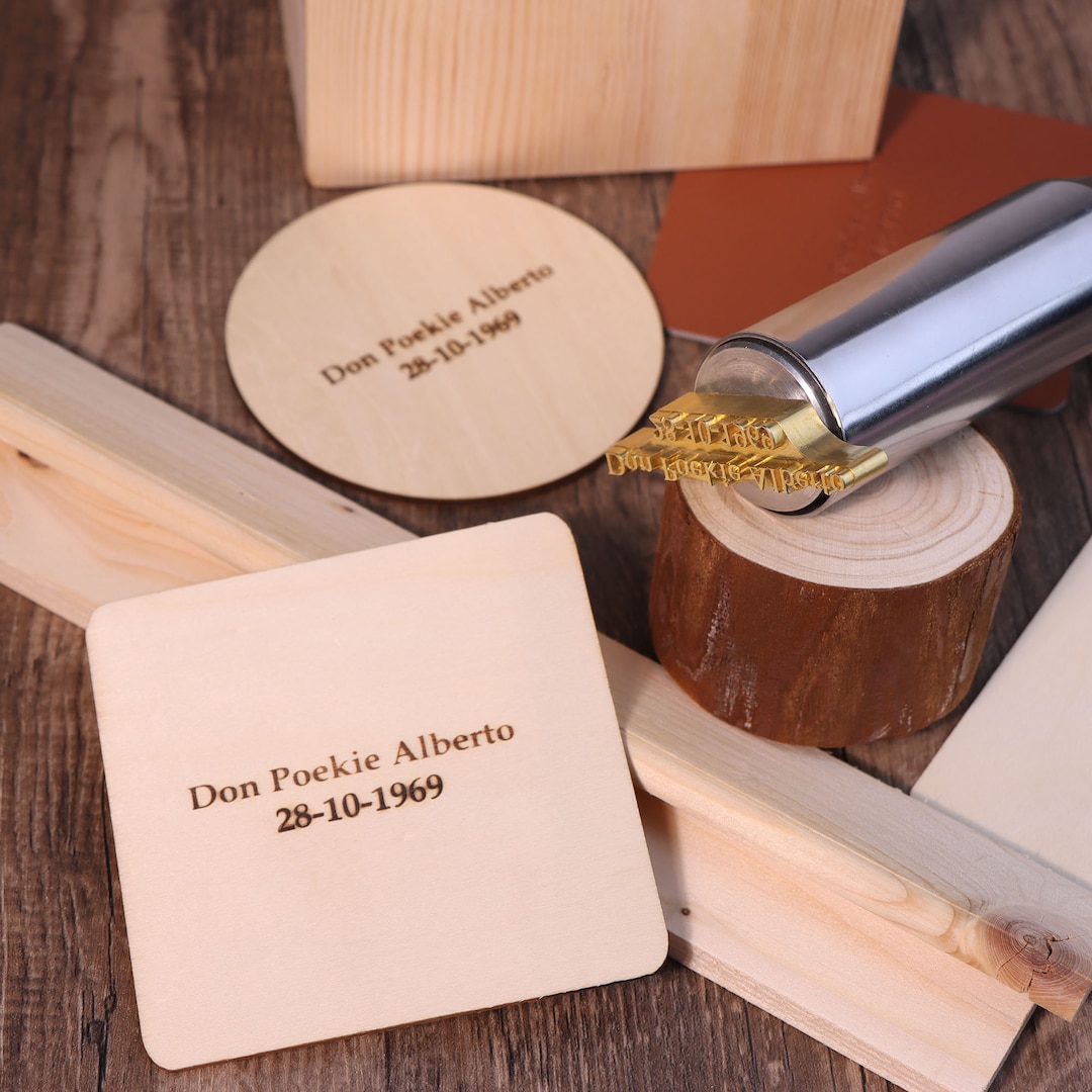 Custom Wood Burning Stamp, Custom Logo Wood Branding Iron, Wedding