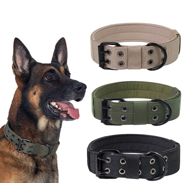 Tactical Dog Collar Etsy