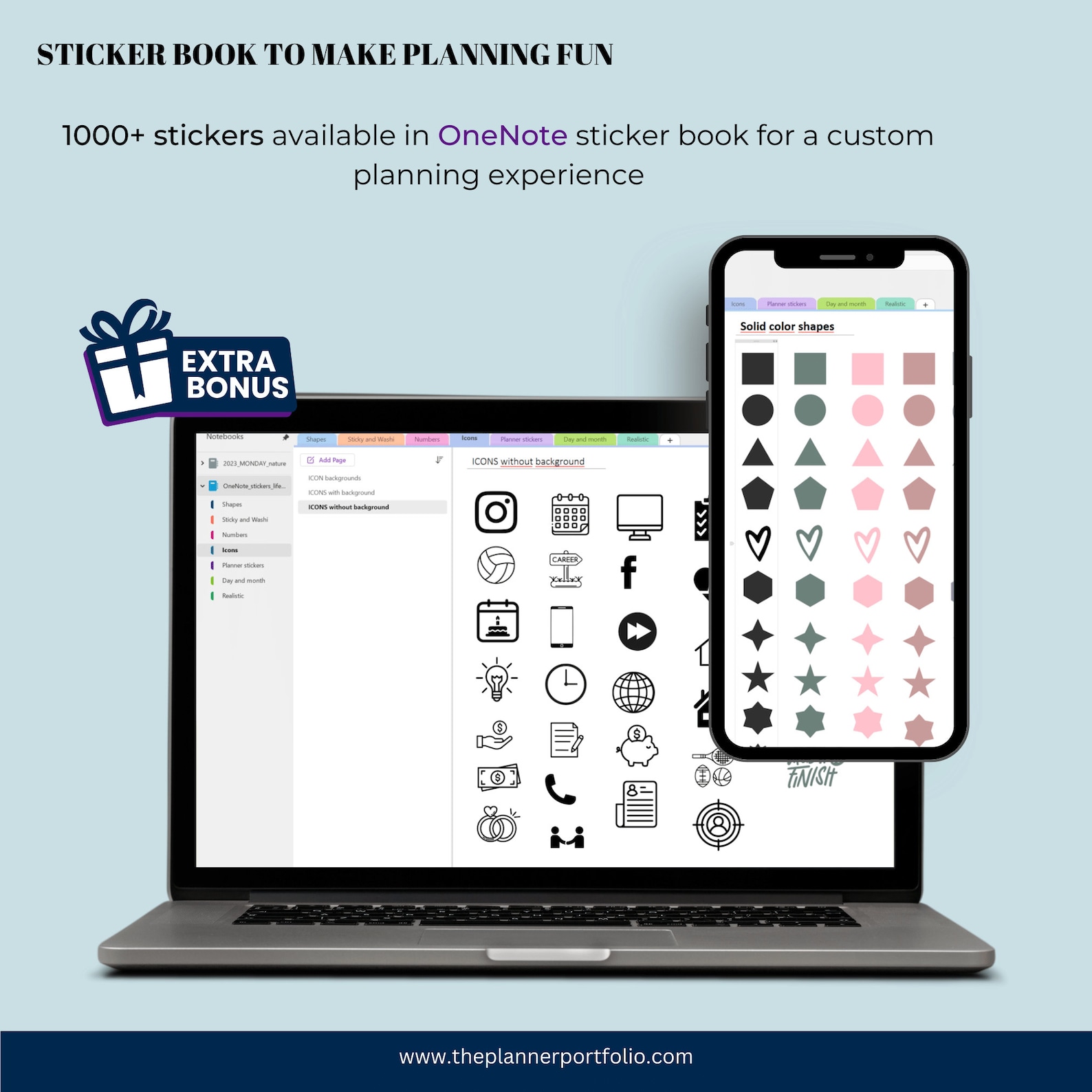 Onenote Student Notebook Template Ultimate Onenote Template for Students, Hyperlinked Daily Study Planner ...