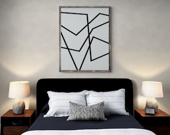 LINEAR ZEN | Line Art | Minimalist Wall Art | Modern Art
