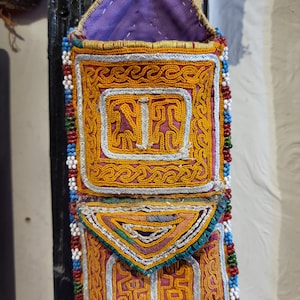 Gorgeous Vintage Pouch / Purse / Unique / Authentic / Tribal / Embroidery / Collectors / Handmade in Pakistan