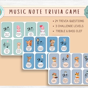 Juego de trivia de notas musicales, Clave de sol y clave de sol, Educación musical, Juegos de piano, Teoría musical, Juego de notas musicales digitales, Recursos para profesores de piano