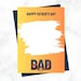 Father's Day Printable Card | Instant Download PDF - Etsy