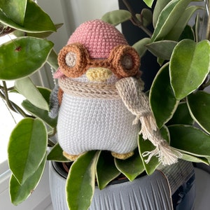 Witch Owl, Pilot Seagull, Cherry Chick | 3in1 PDF Crochet Amigurumi Pattern Bundle | Bird Plushies with Removable Accessories image 6