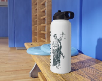 Lady Justice Water Bottle