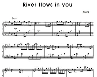 River Flows In You Yiruma Piano