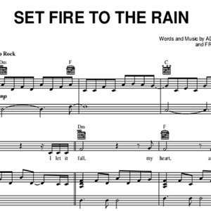 Adele Set Fire To The Rain